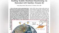 Enabling Scalable Distributed Beamforming via Networked LEO Satellites Towards 6G