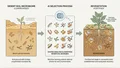 Enabling desert revegetation by AI-tailored soil microbiome fortification — research illustration